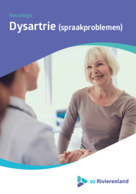 Dysartrie (spraakproblemen)