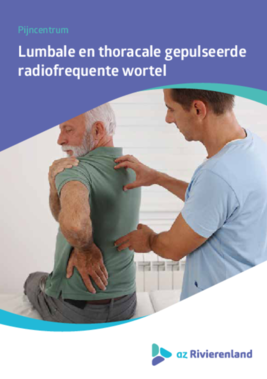 Lumbale en thoracale gepulseerde radiofrequente wortel