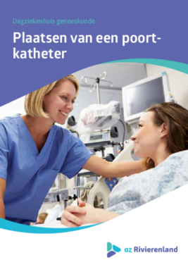Plaatsing van een poortkatheter 