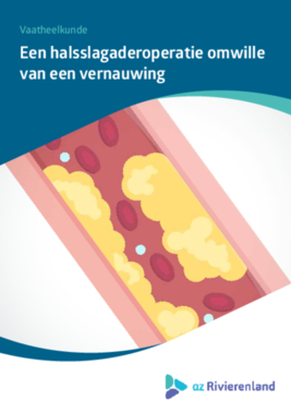 Een halsslagaderoperatie omwille van een vernauwing