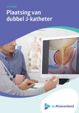 De plaatsing van een dubbel J-katheter